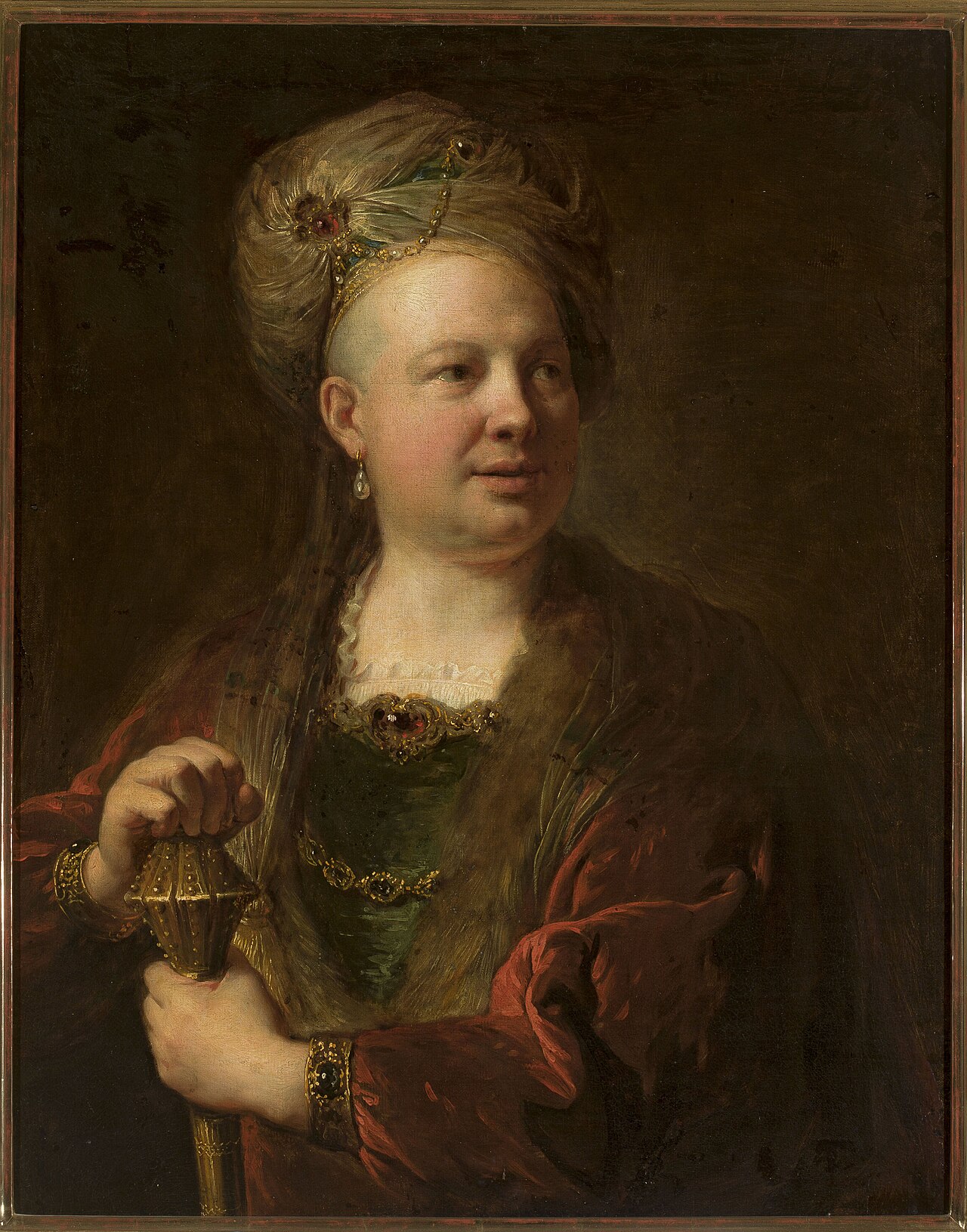 Portrait of a man in the eastern costume. by Alexis Grimou