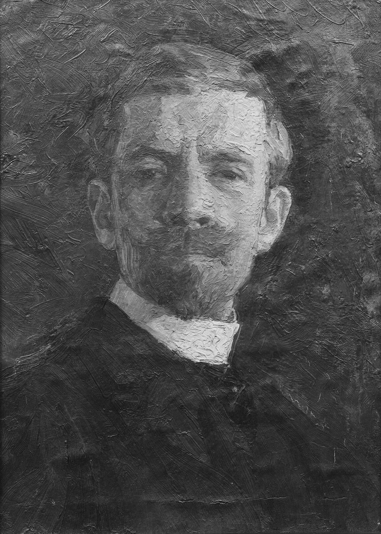 Alfred Bergström (1869-1930), konstnär, professor, gift med Augusta Katarina Charlotte Gyllensvaan by Alfred Bergström
