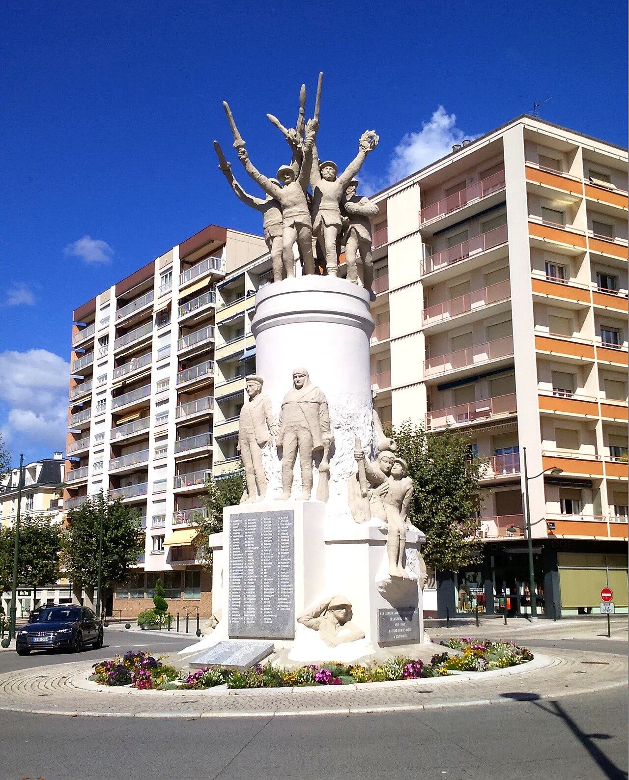 Aix-les-Bains war memorial by Alfred Boucher