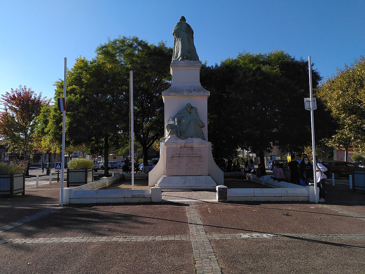La Tour-du-Pin war memorial by Alfred Boucher