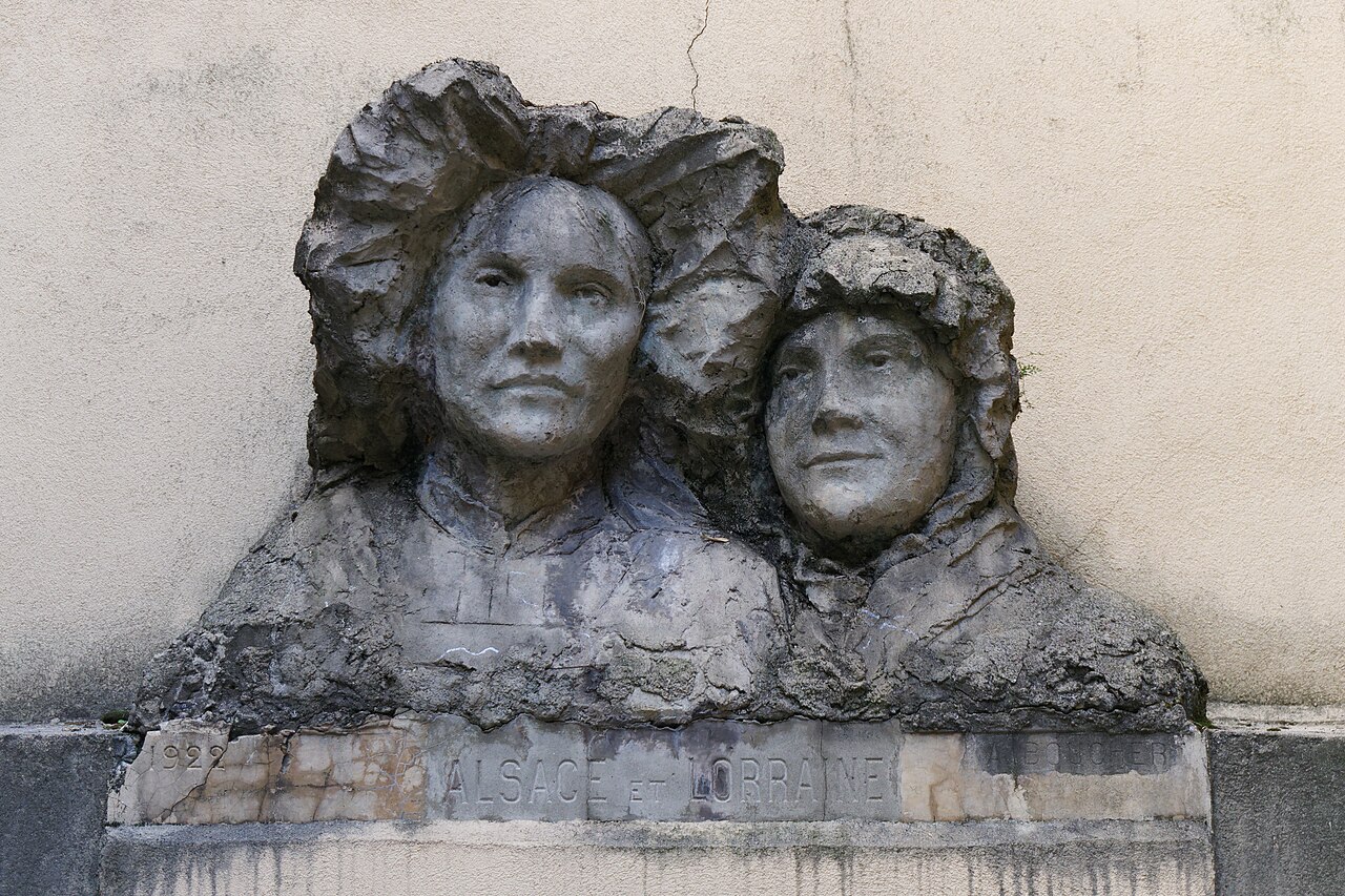 memorial to Alsace and Lorraine by Alfred Boucher