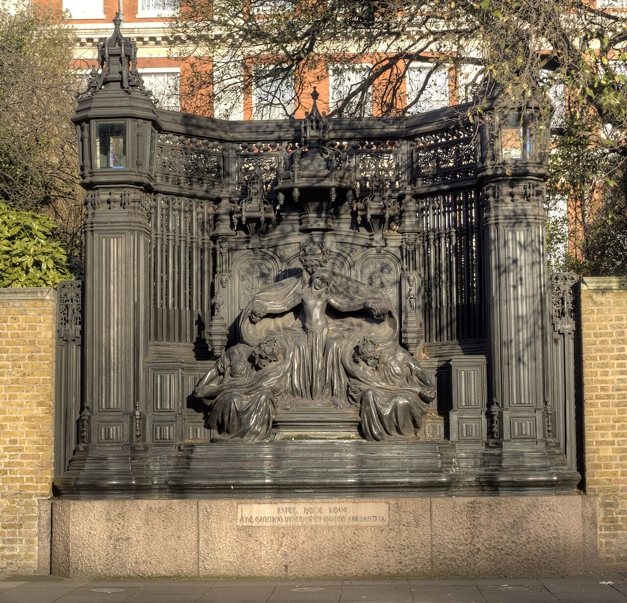 Queen Alexandra Memorial by Alfred Gilbert