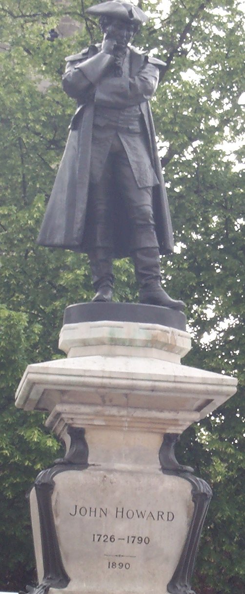 Statue of John Howard by Alfred Gilbert