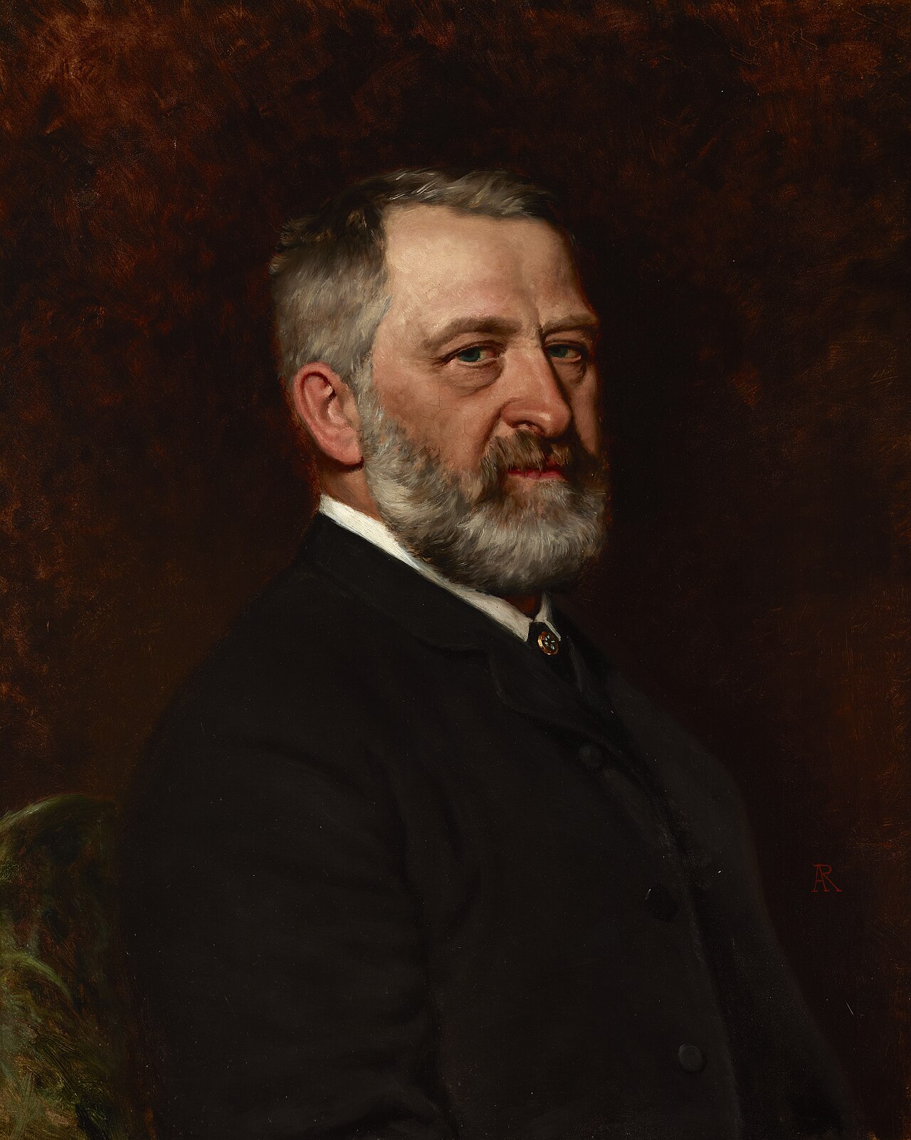 Portrait of Władysław Łuszczkiewicz by Alfred Isidore Römer