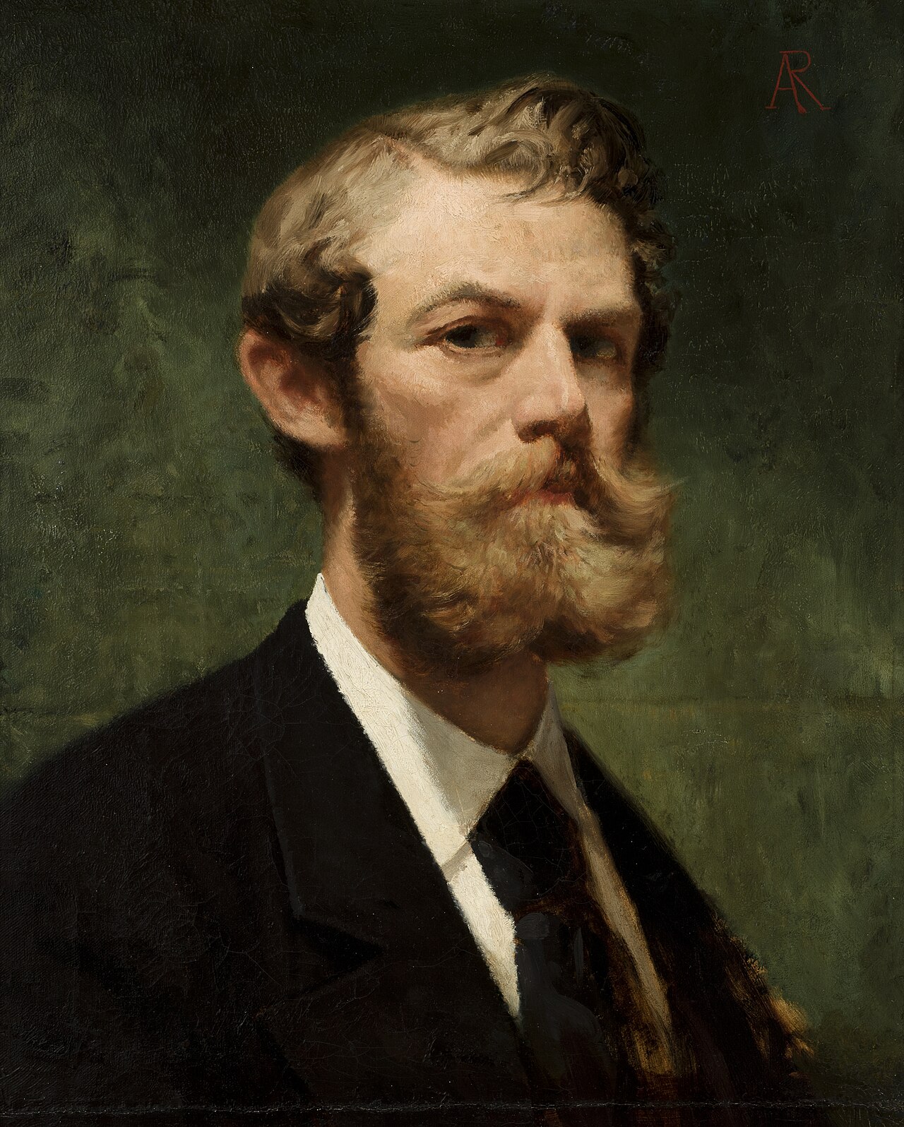 Self-Portrait by Alfred Isidore Römer