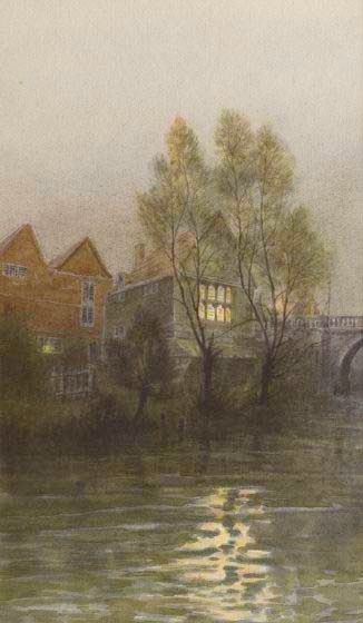 St Marys on the Bridge, Derby by Alfred John Keene