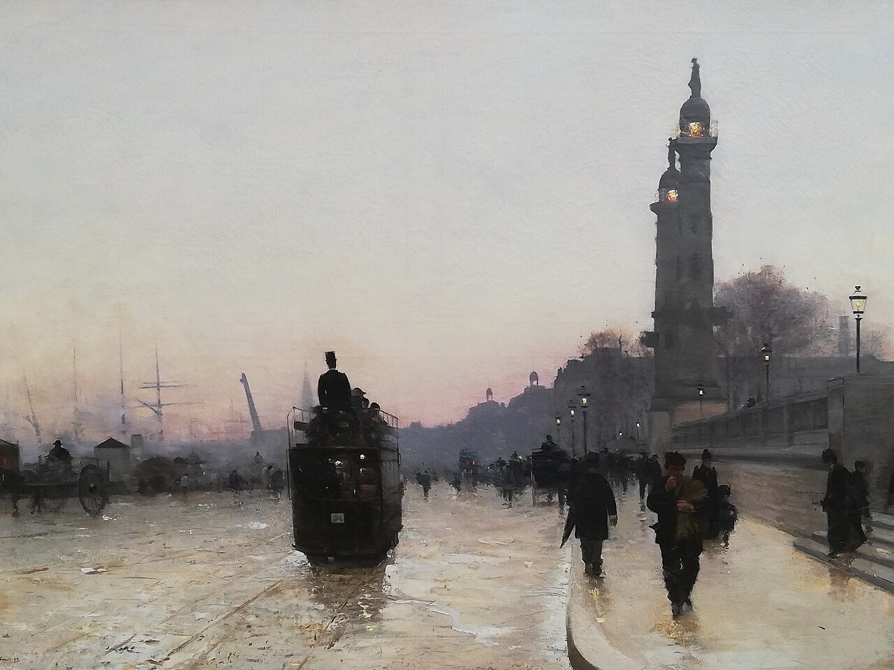 The enbankments of Bordeaux by Alfred Smith