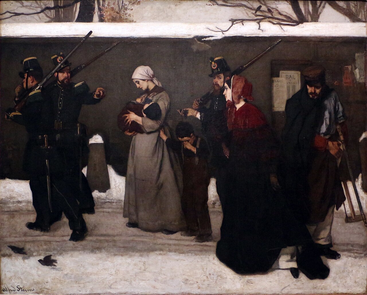 What is Called Vagrancy by Alfred Stevens