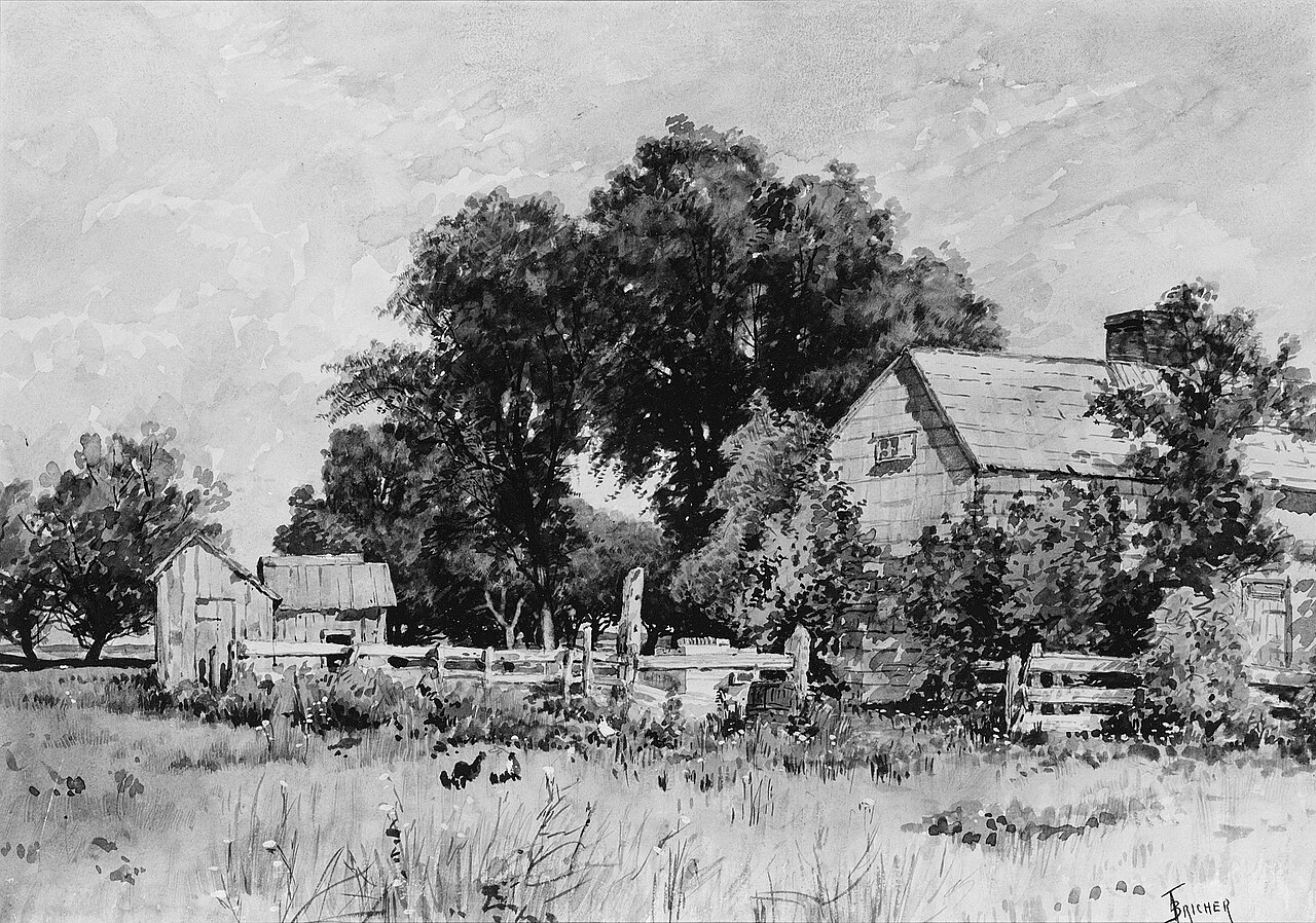 The Farm by Alfred Thompson Bricher