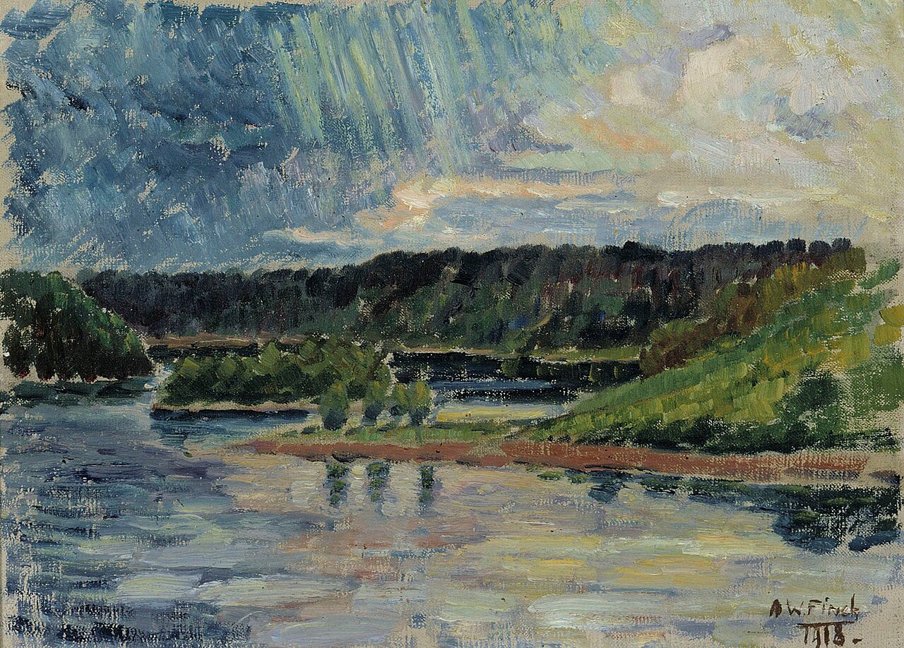 Thunderstorm by Alfred William Finch