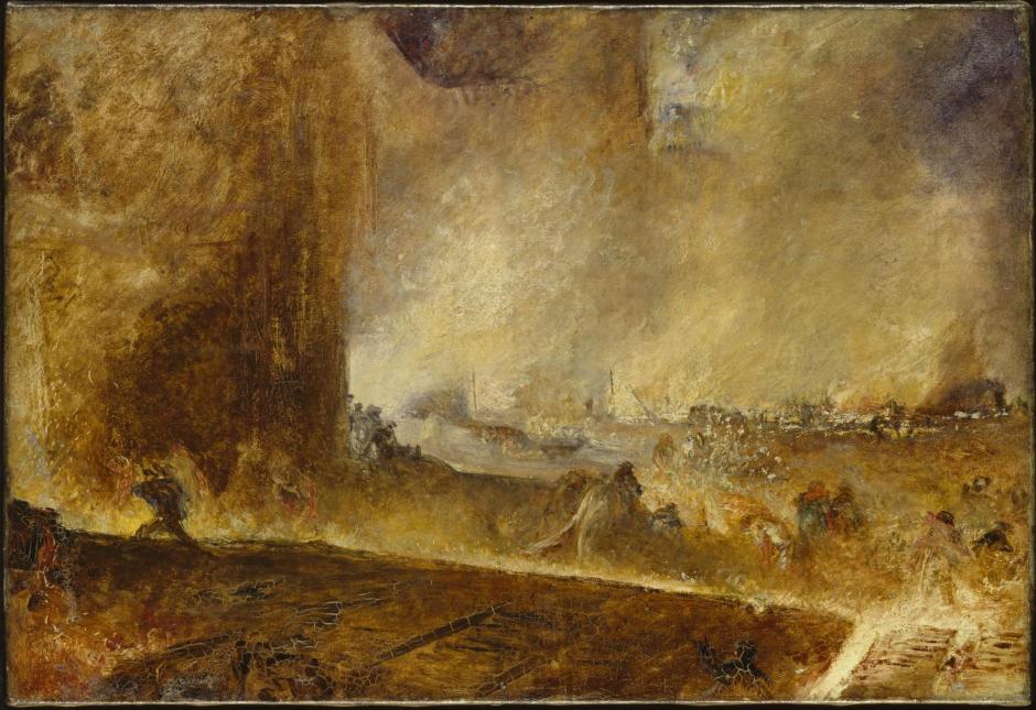Iron Works, Middlesborough by Alfred William Hunt