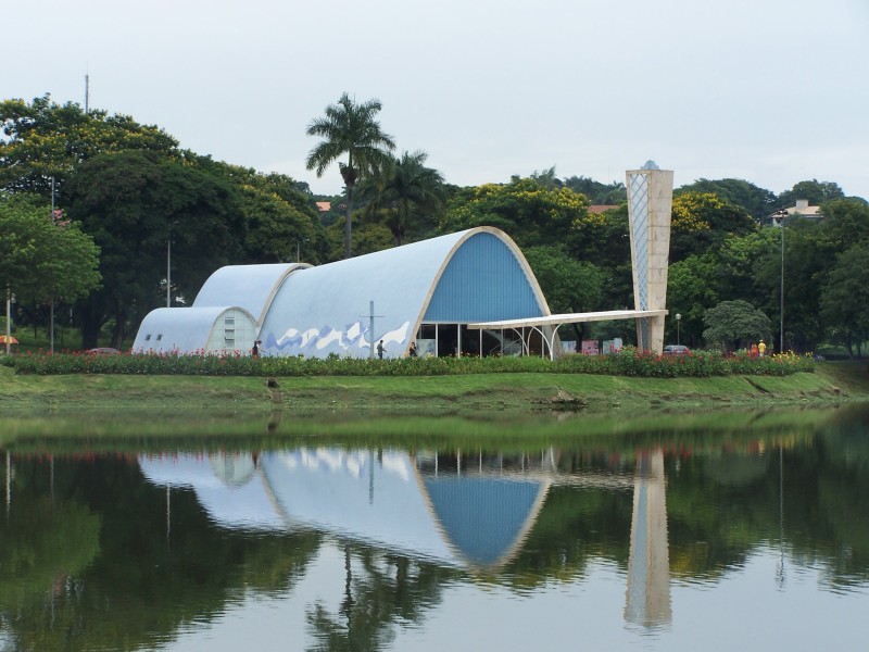 Church of Saint Francis of Assisi by Alfredo Ceschiatti