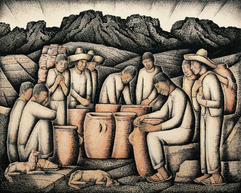 Potters by Alfredo Ramos Martínez
