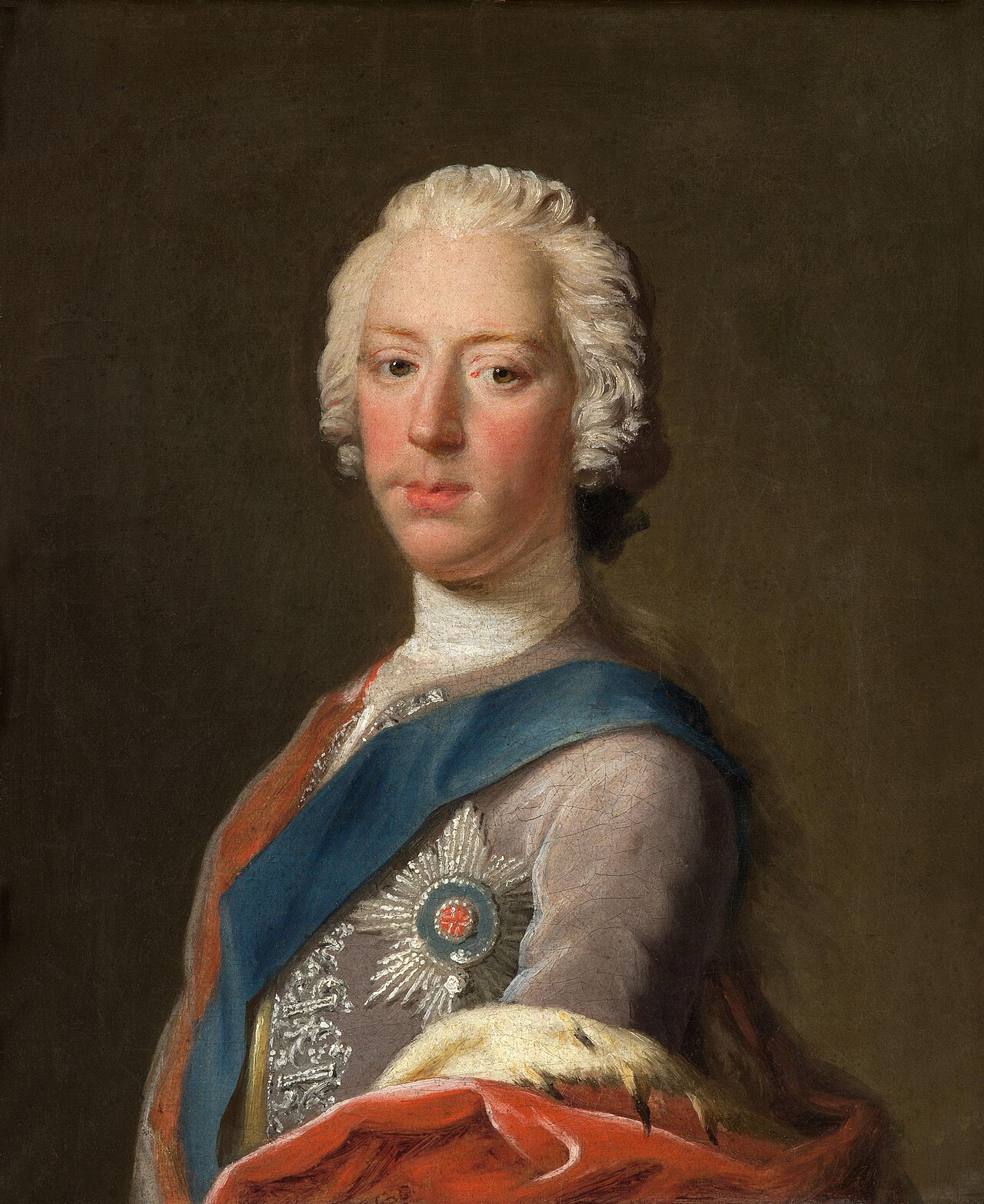 Portrait of Charles Edward Stuart by Allan Ramsay