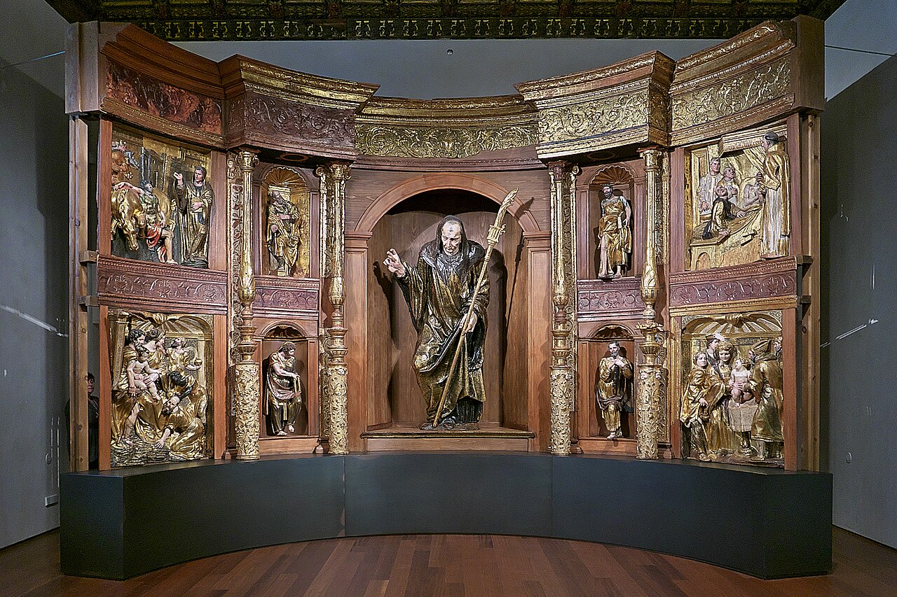 Retablo de San Benito el Real (Valladolid) by Alonso Berruguete