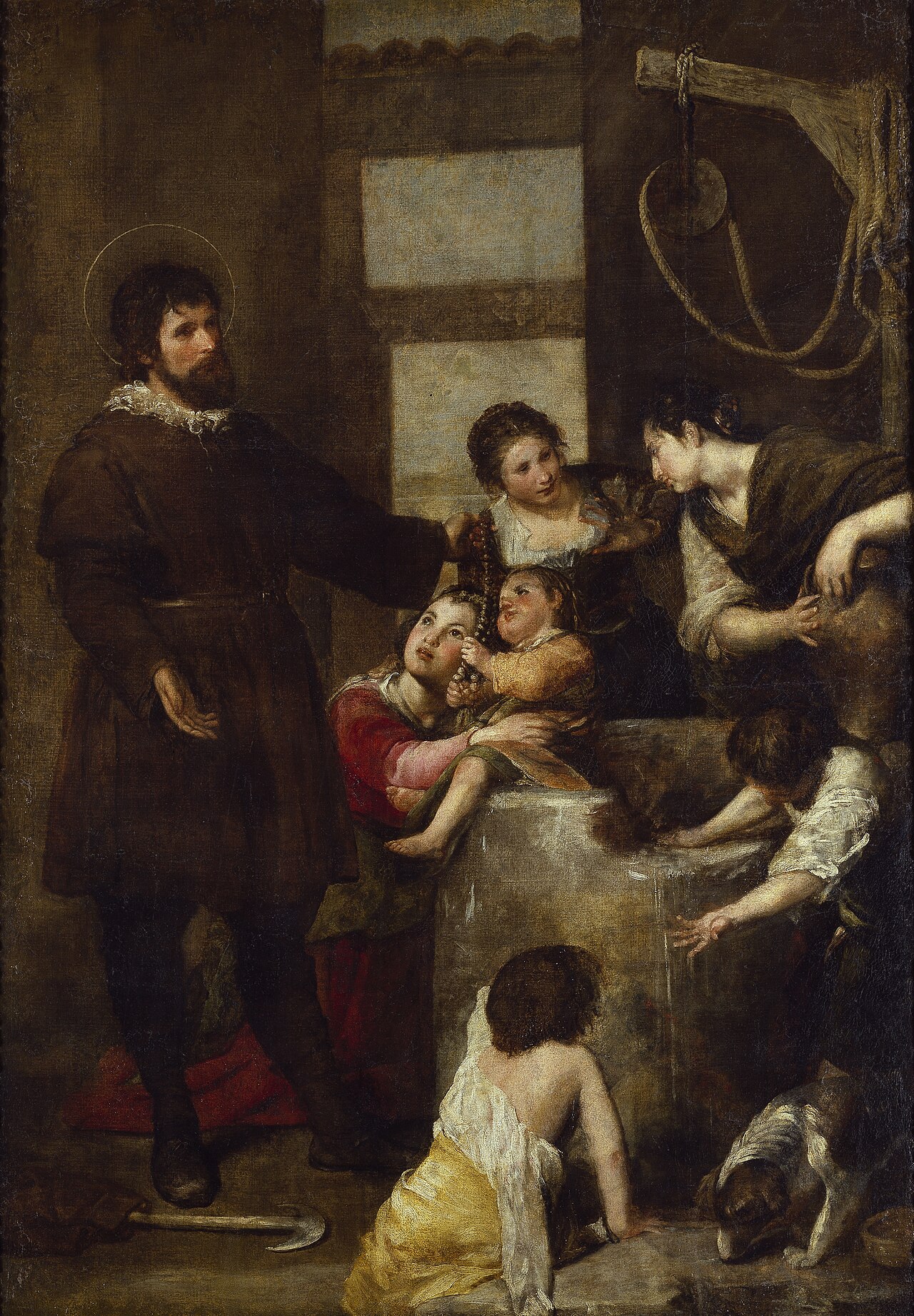 The Miracle at the Well by Alonso Cano