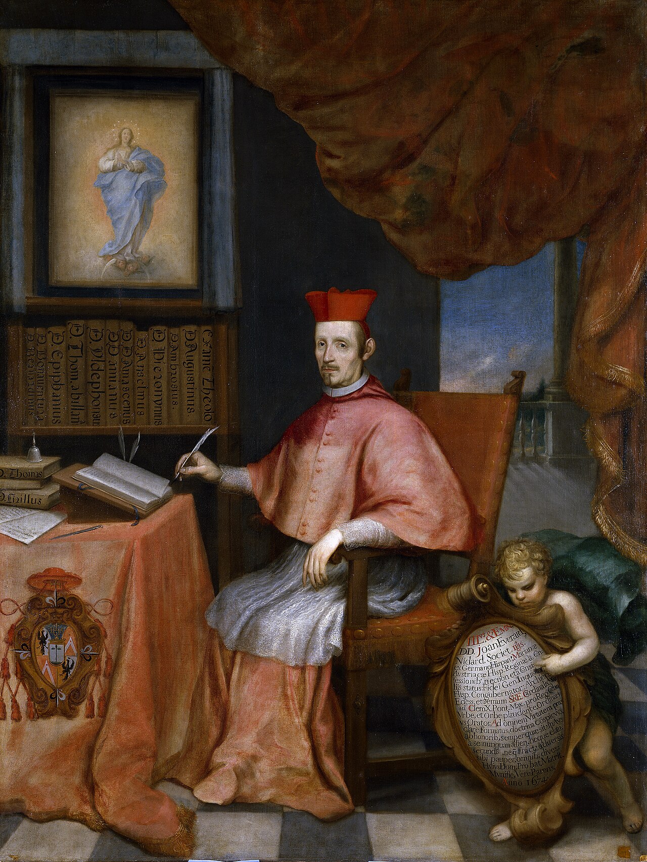 Cardinal Juan Everardo Nithard by Alonso del Arco