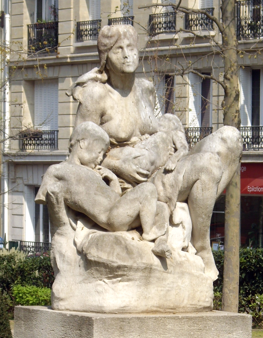 Maternity by Alphonse-Amédée Cordonnier
