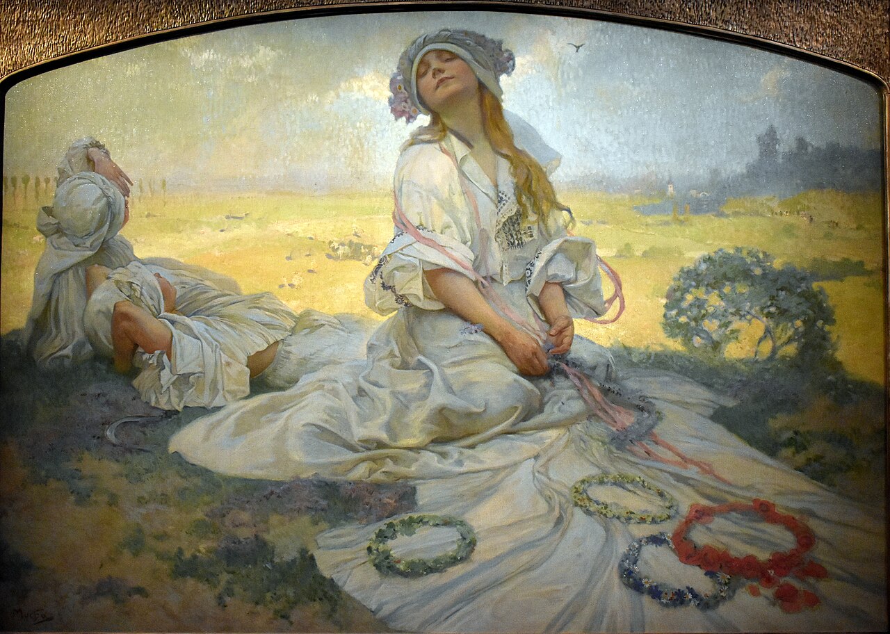Song of Bohemia by Alphonse Mucha