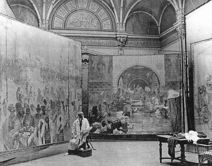 The Slav Epic by Alphonse Mucha