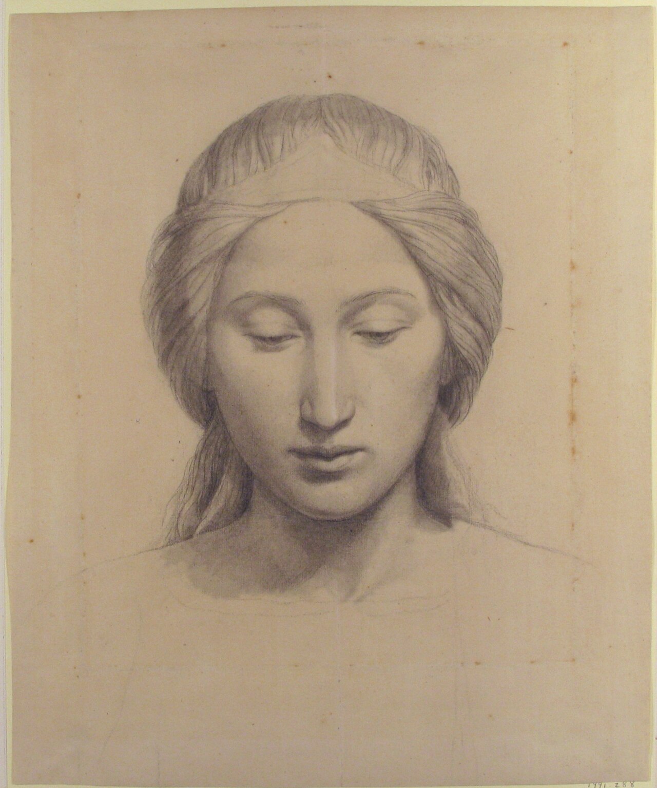 Head of an Angel by Alphonse Périn
