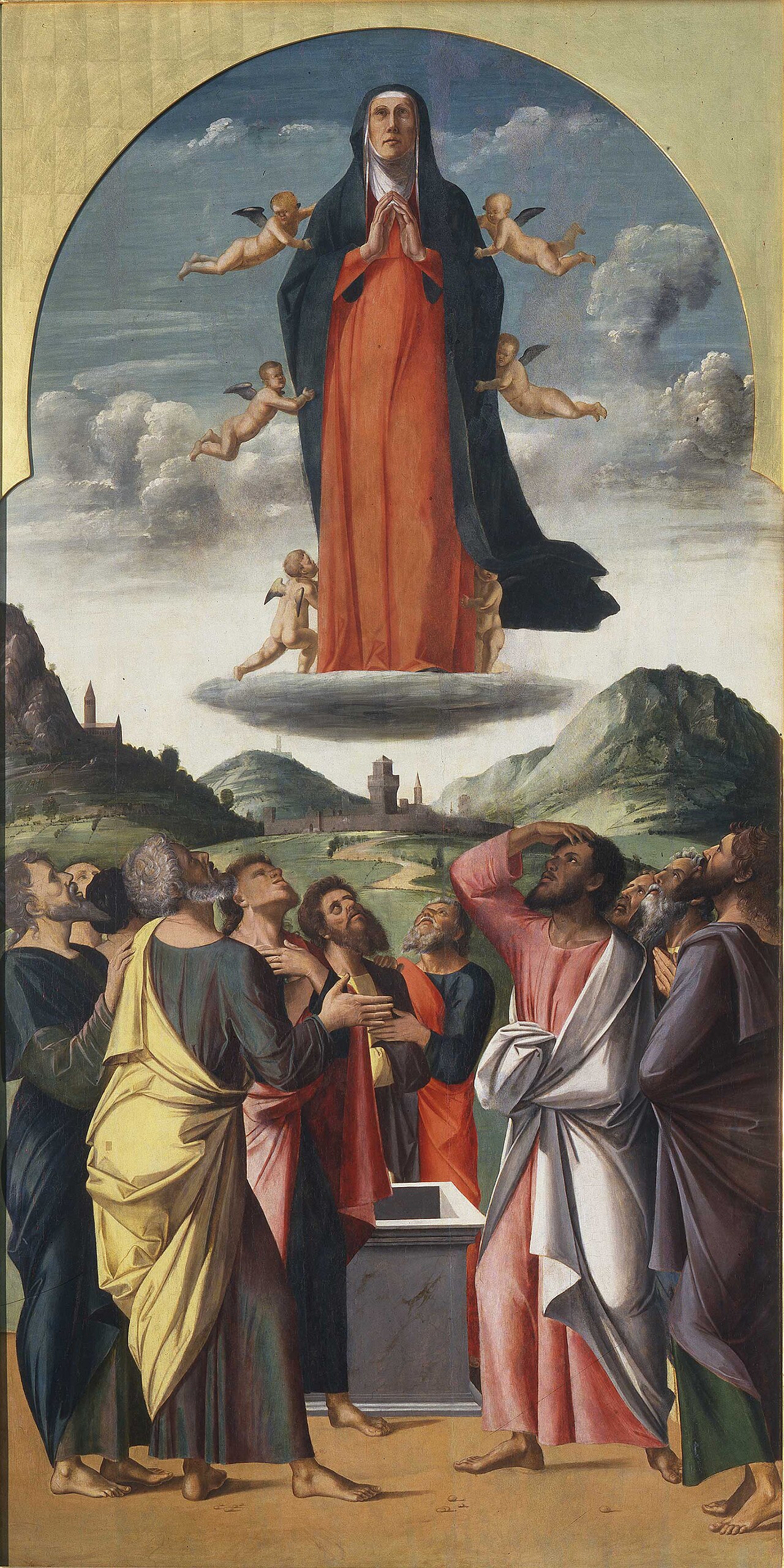 Annunciation by Alvise Vivarini