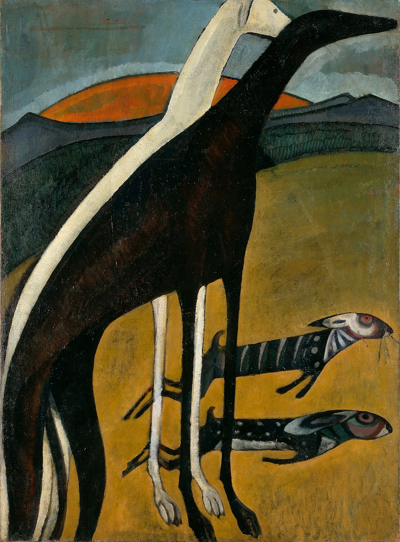 Os galgos by Amadeo de Souza Cardoso