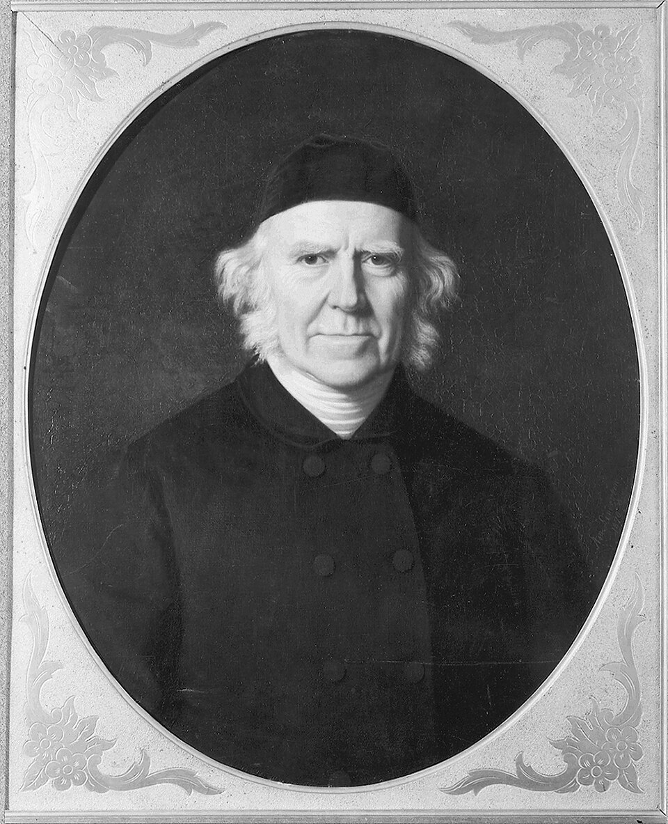 Anders Fryxell, 1795-1881 by Amalia Lindegren