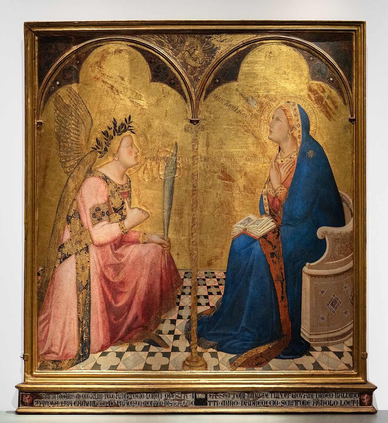 Annunciation by Ambrogio Lorenzetti