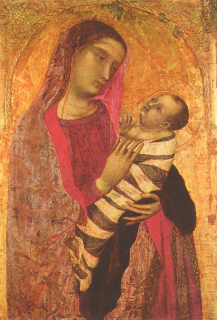 Madonna and Child by Ambrogio Lorenzetti