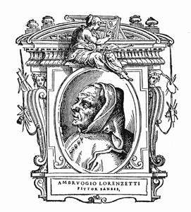 Portrait of Ambrogio Lorenzetti