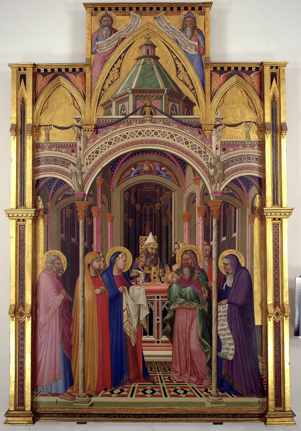 Presentation at the Temple by Ambrogio Lorenzetti