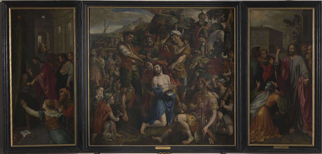 Martyrdom of Saint James Triptych by Ambrosius Francken I