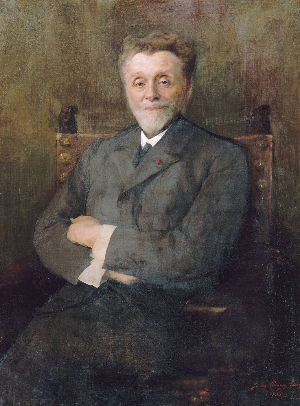 Portrait of Léonce Bénédite by Amélie Beaury-Saurel