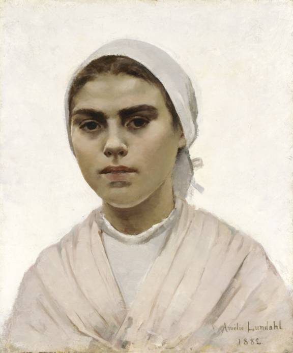 Head of a Girl, Brittany by Amélie Lundahl