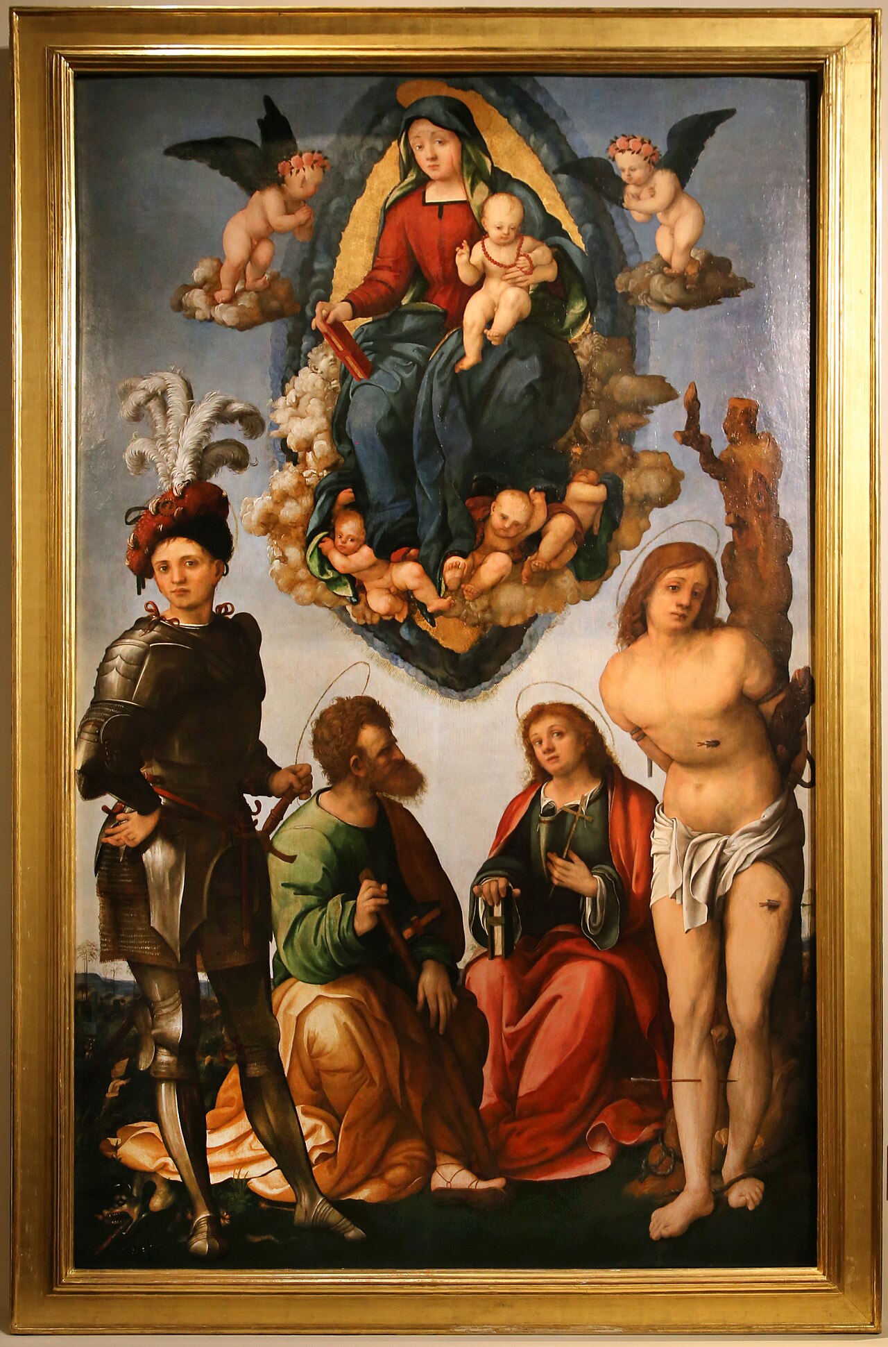 Madonna in Glory by Amico Aspertini