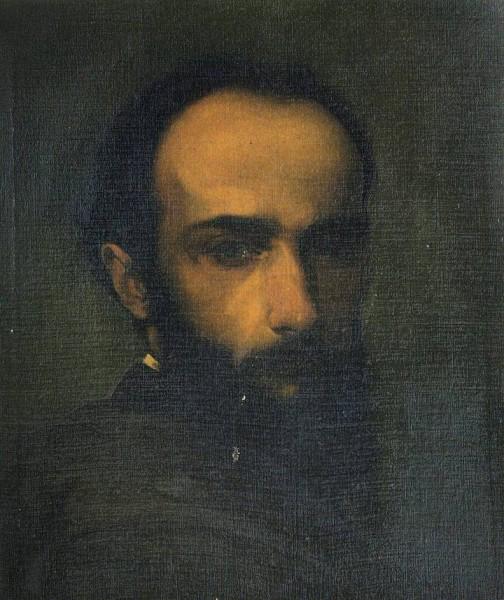 Portrait of Amos Cassioli