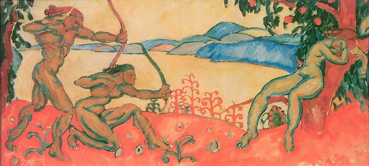 The Hunt An Antique Motive by Amshey Nurenberg