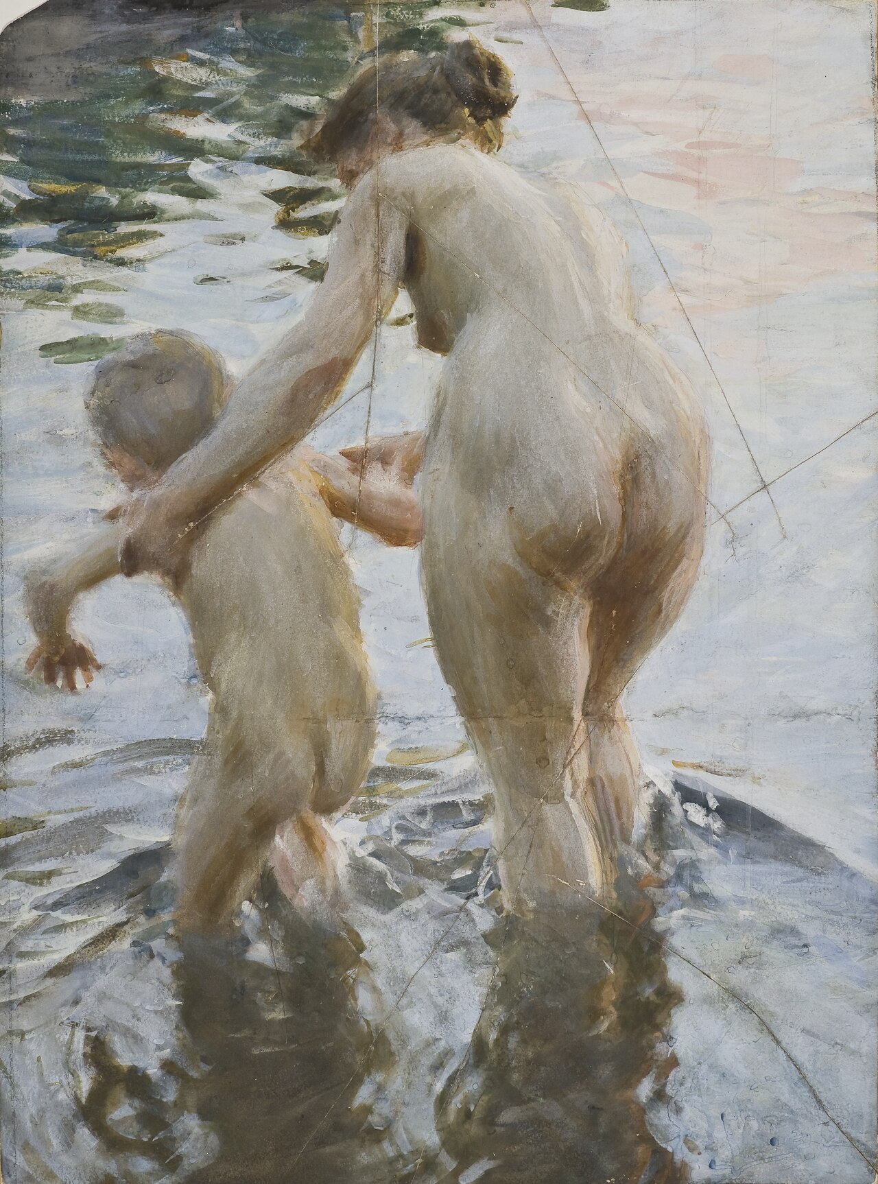 En premiär by Anders Zorn