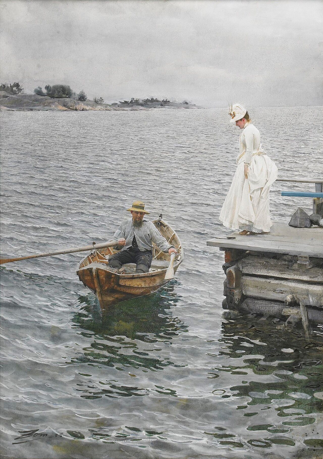 Summer Fun by Anders Zorn