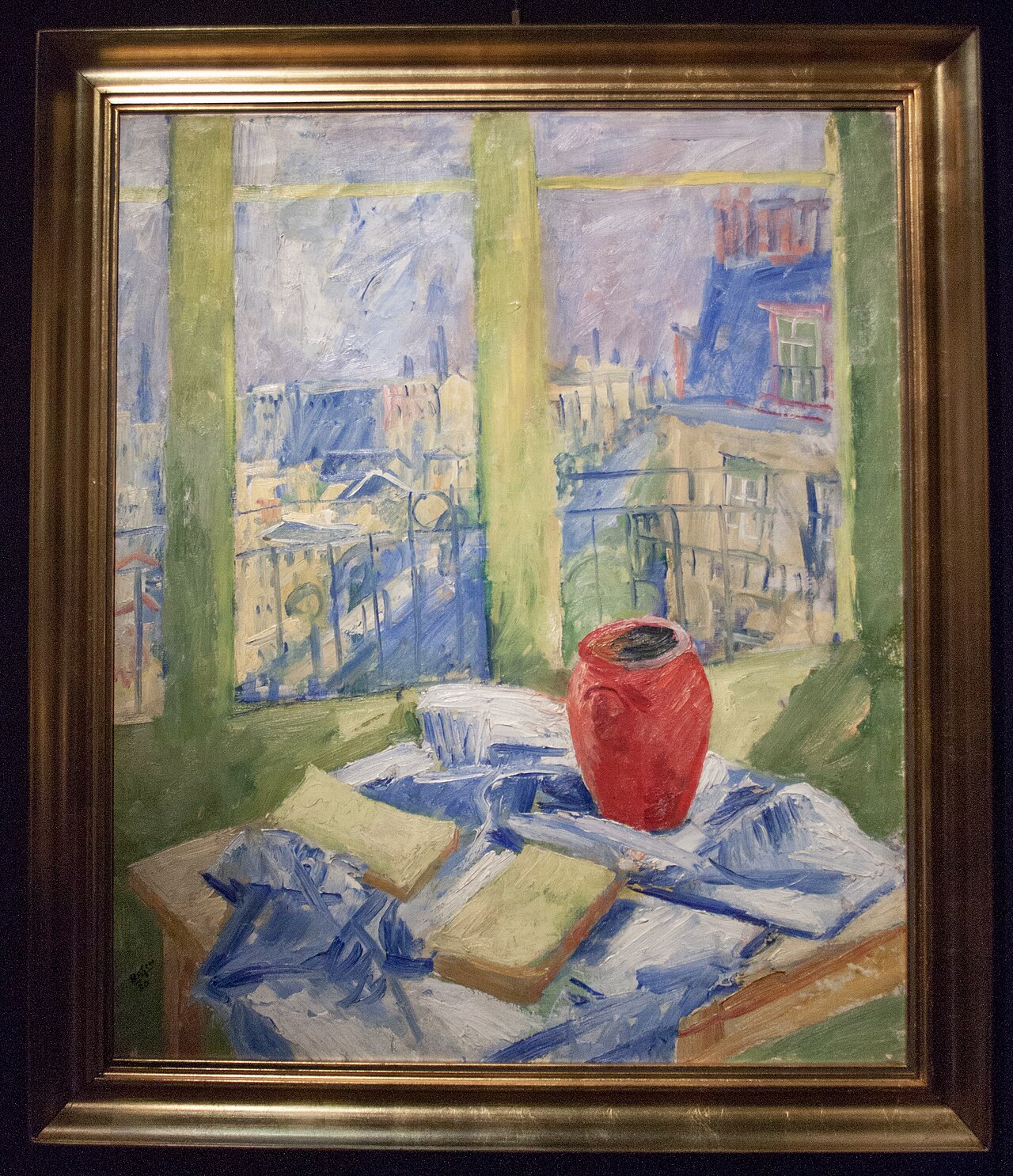 Still-life in the Paris atelier by Andor Basch