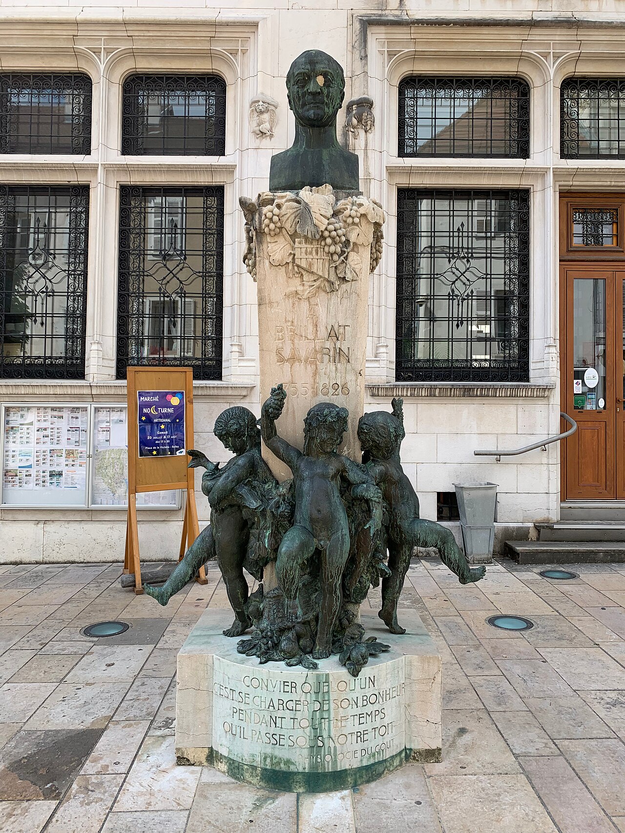 Monument à Brillat-Savarin by André César Vermare