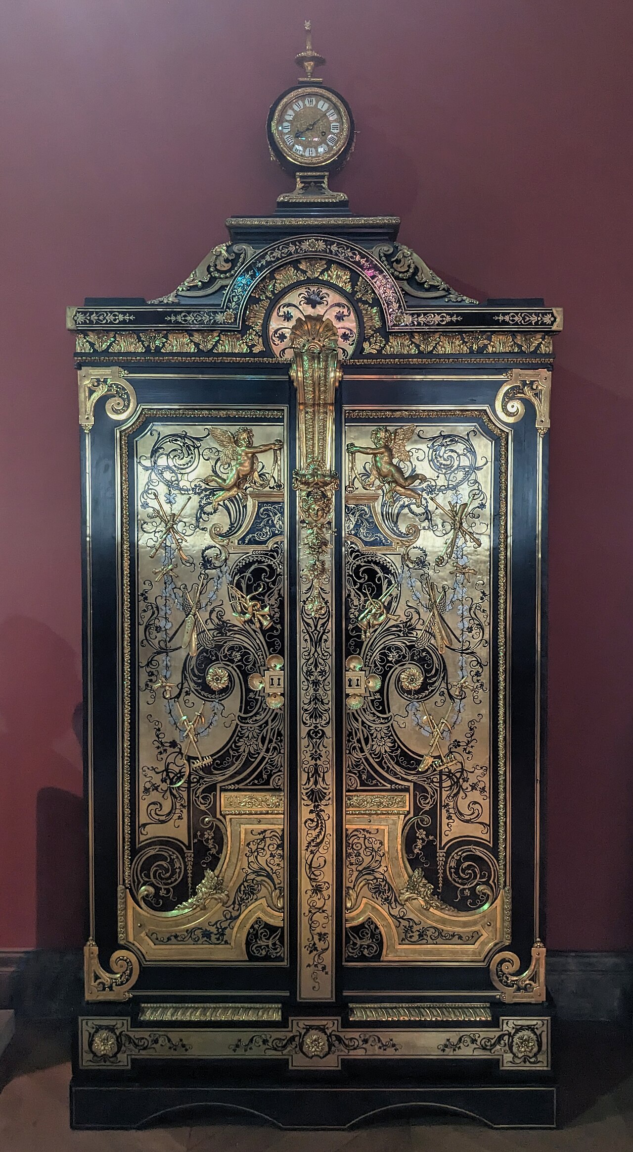 Armoire (wardrobe) by André Charles Boulle