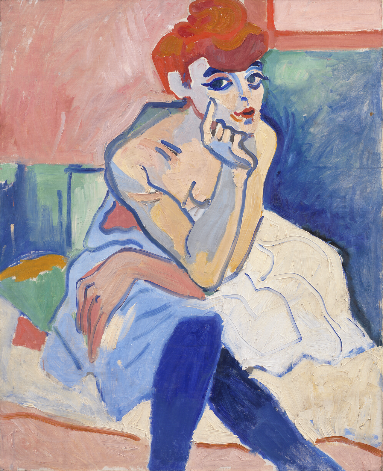 Woman in a Chemise by André Derain