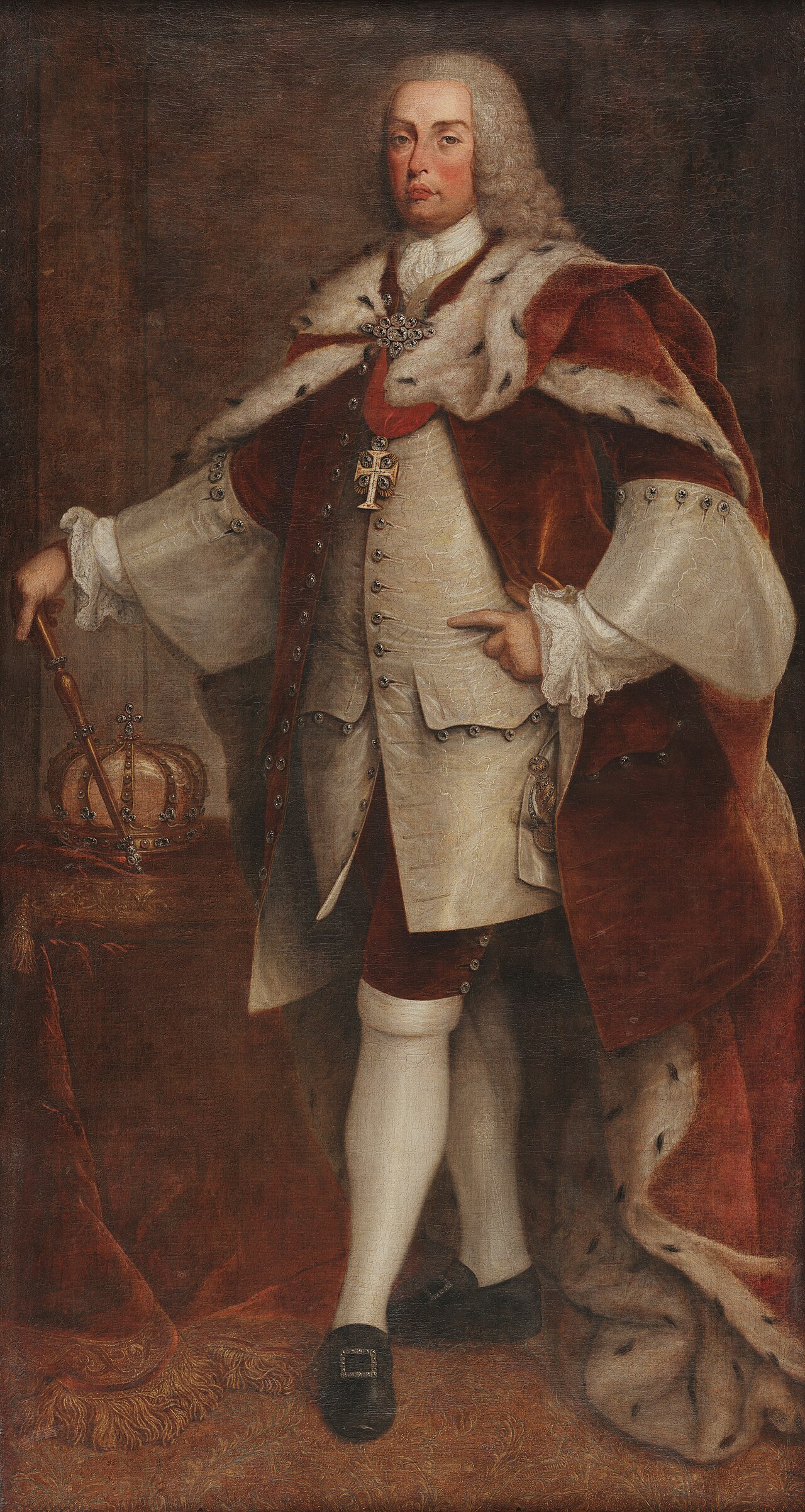 Portrait of Joseph I of Portugal by André Gonçalves