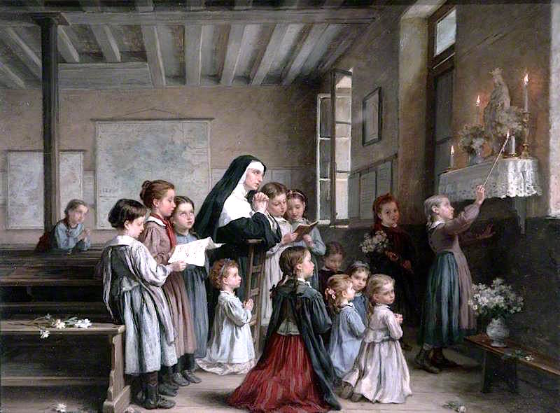 Morning Prayer by André-Henri Dargelas