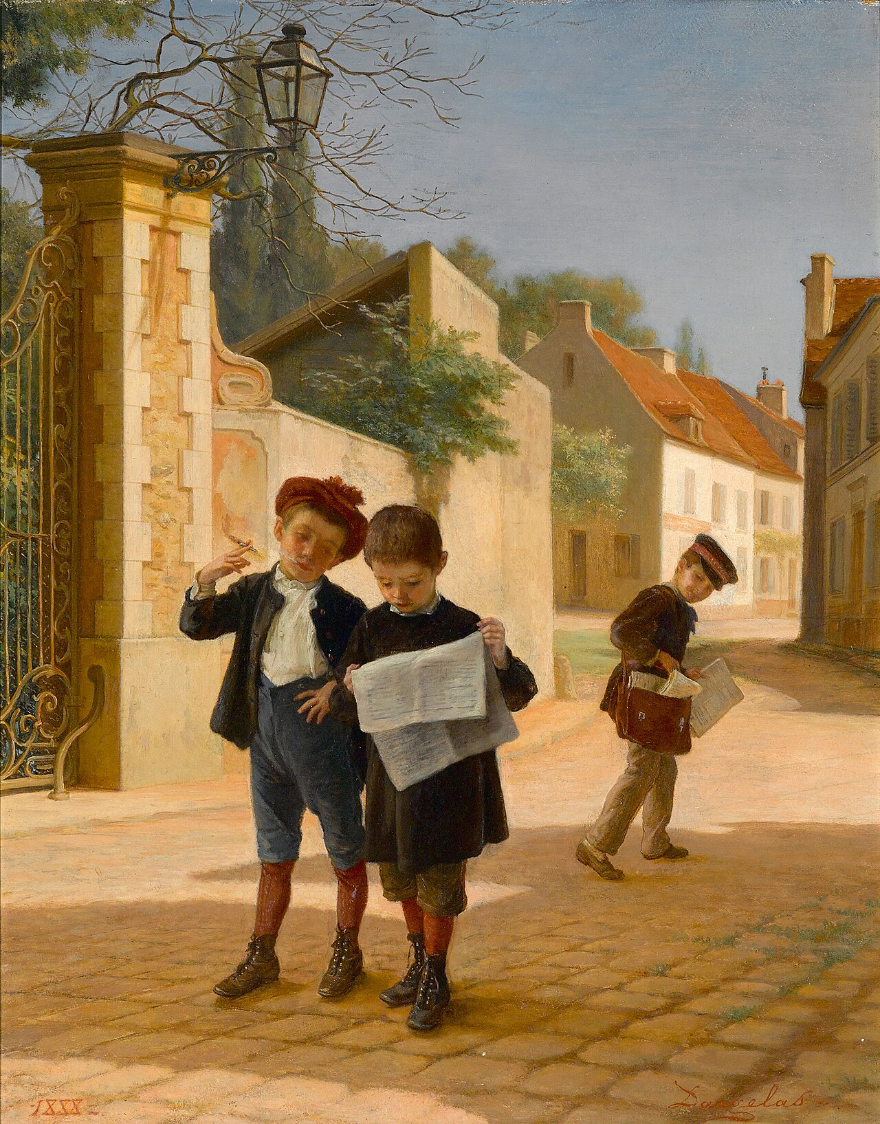 Schoolboys by André-Henri Dargelas