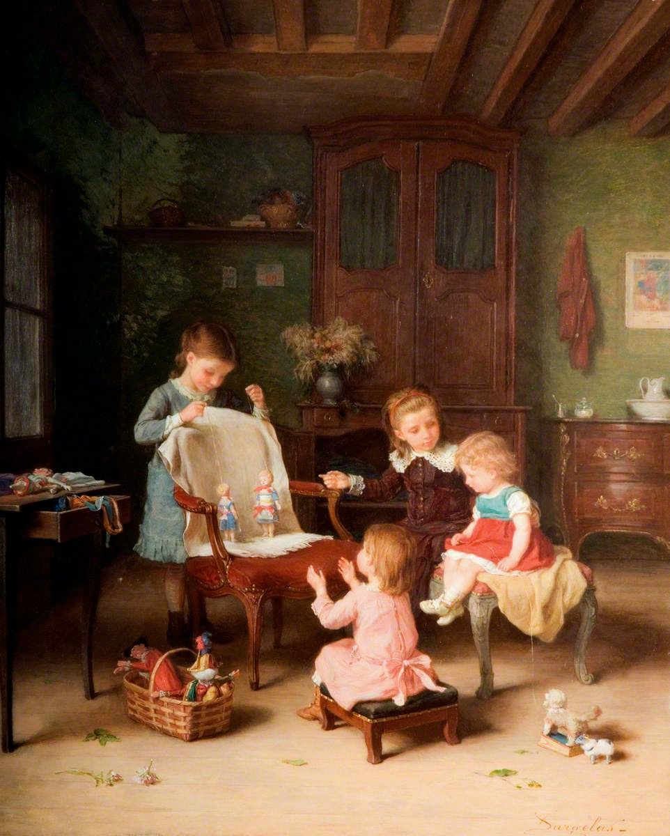 The Happy Family by André-Henri Dargelas