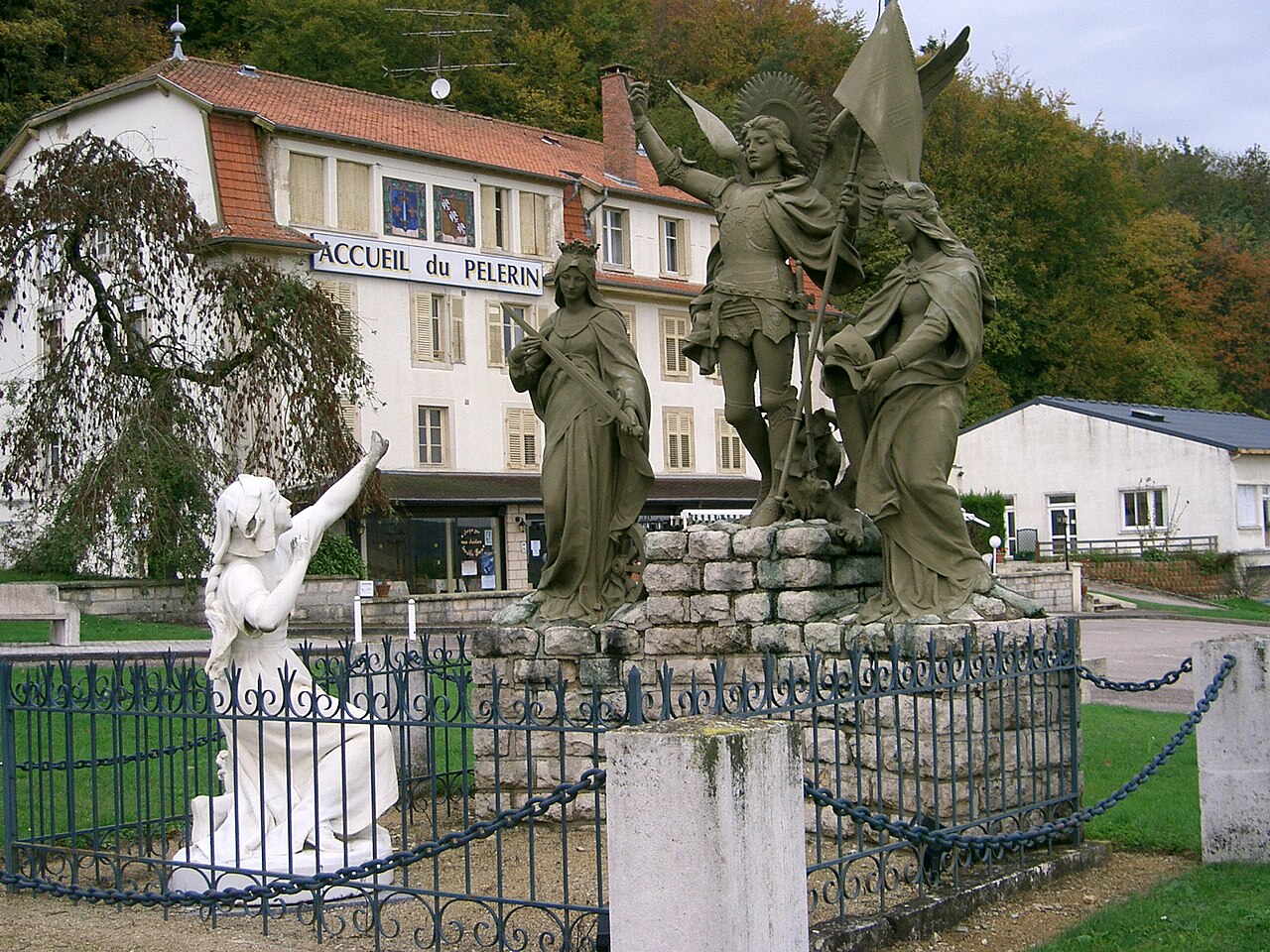 Jeanne d'Arc écoutant les voix by André-Joseph Allar