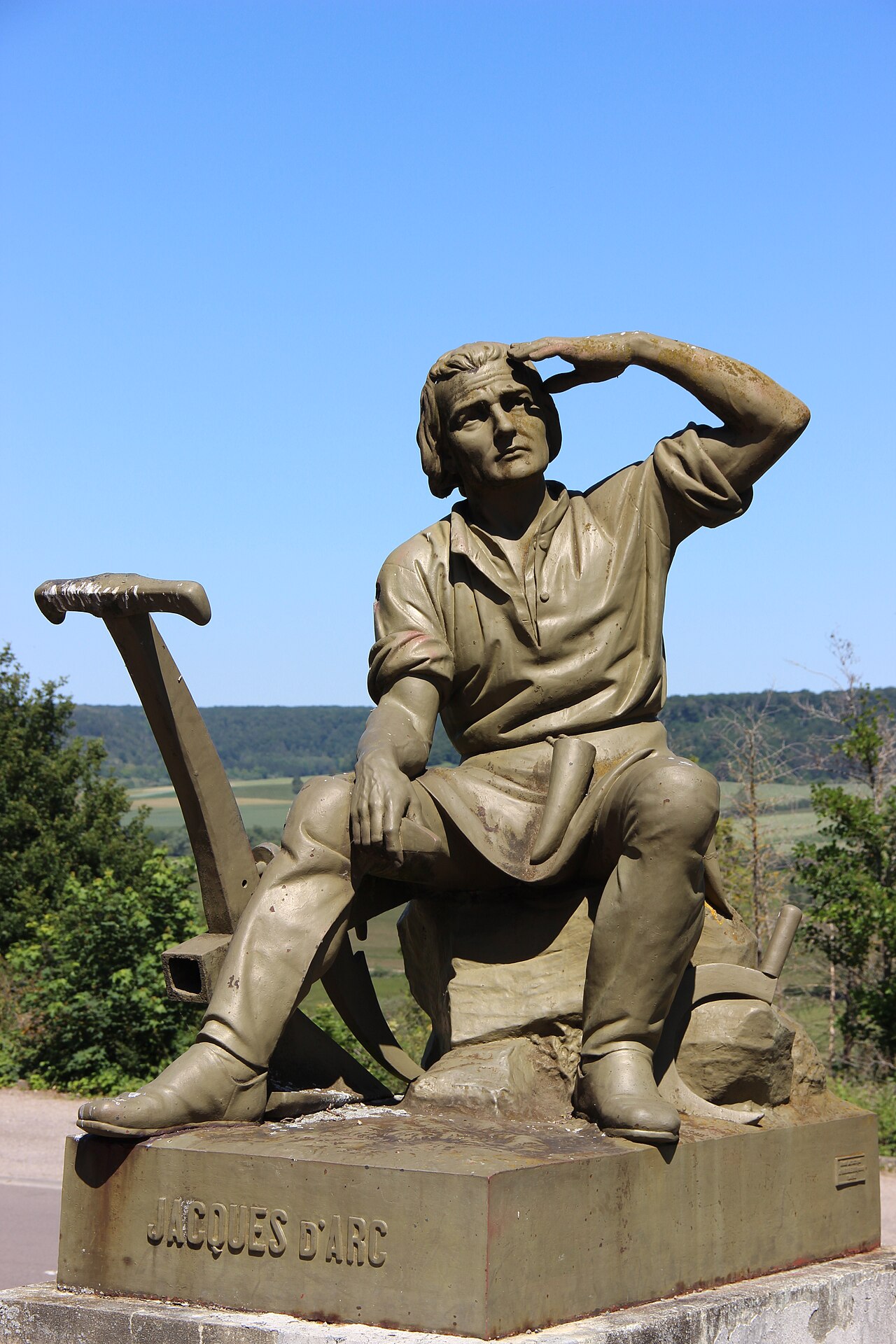 Monument à Jacques d'Arc by André-Joseph Allar